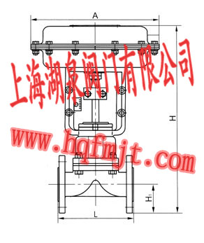 電動隔膜調(diào)節(jié)閥結構圖